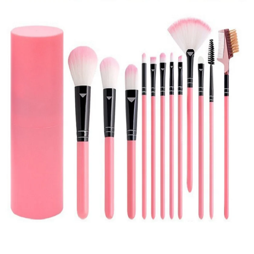12 kinds set of daily sharing makeup brushes