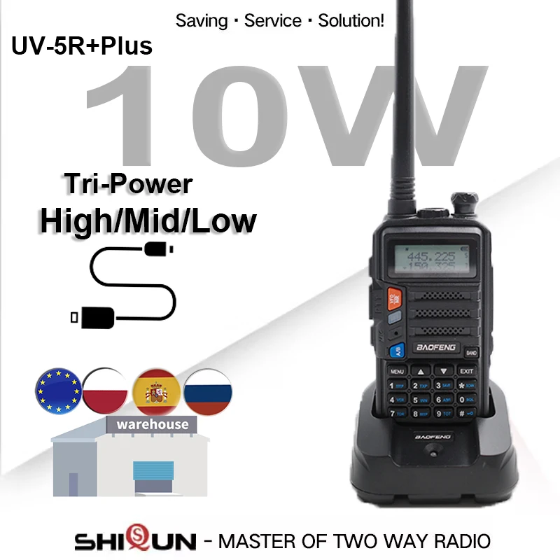 Recomendação e Avaliação Detalhada do Baofeng UV-5R+Plus 10W: O Melhor Radiotelefone para Comunicação de Longa Distância