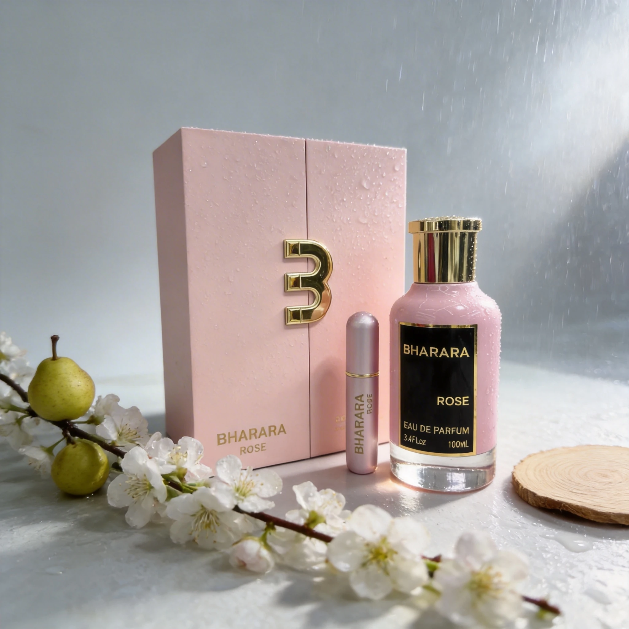

Bharara Rose Eau de Parfum Spray 100ml (3.4 oz) by Bharara (1 Review) Valentine's Day gift choice.