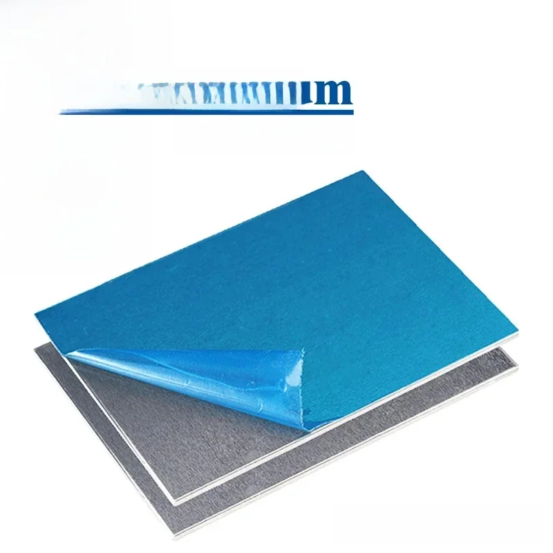 Plaque de tôle d'aluminium, largeur 1060 100 200mm, épaisseur 1mm, 2mm, 3mm, 4mm, 5mm, 300