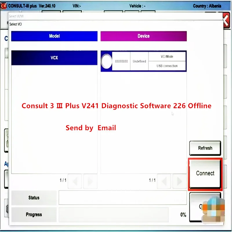 2025 استشر 3 III Plus V241 برنامج التشخيص 226 برنامج برمجة السيارة خارج الخط