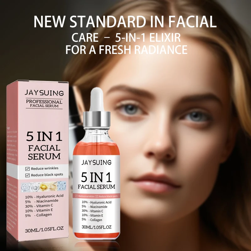 All-in-One Skin Beautifier: 5-in-1 Facial Essence for Long-Lasting Moisture and Firmness