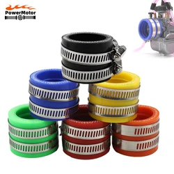 오토바이 기화기 어댑터 입구 흡입 파이프 고무 35mm 40mm KEIHIN MIKUNI OKO KOSO PWK Motocross 공기 흡입 시스템에 적합