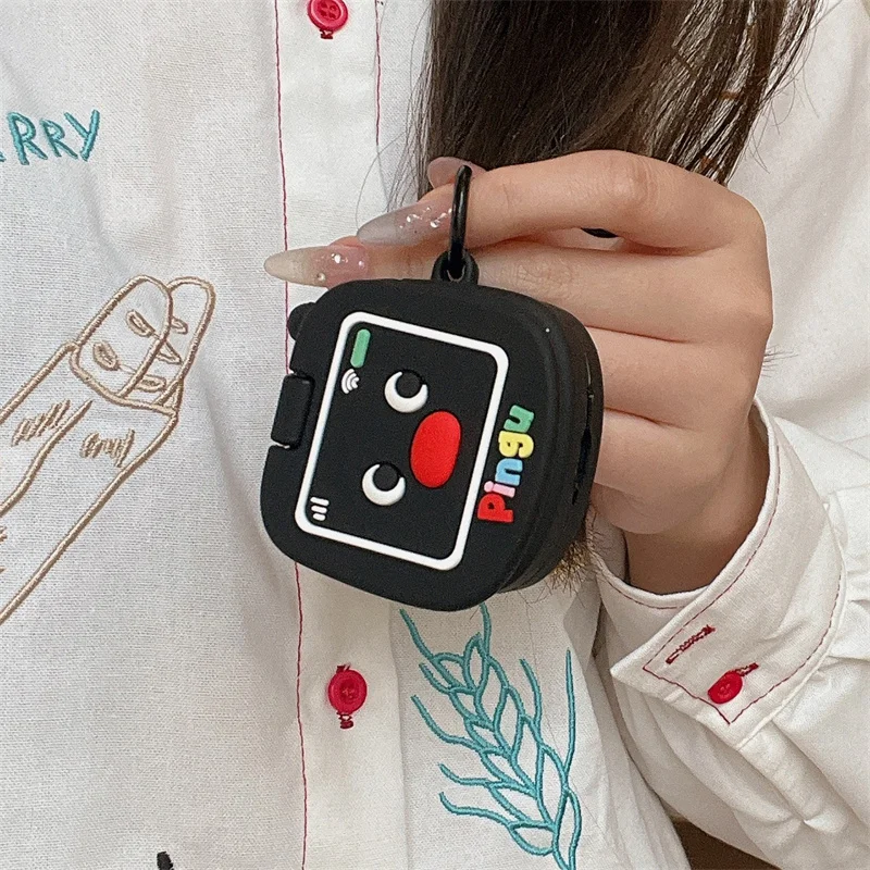 

Kawaii Penguin Earphone Case For Apple Airpods 4 3 Pro 2 Cover Cute Cartoon Silicone Headphone Charging Cases For Airpod Pro2