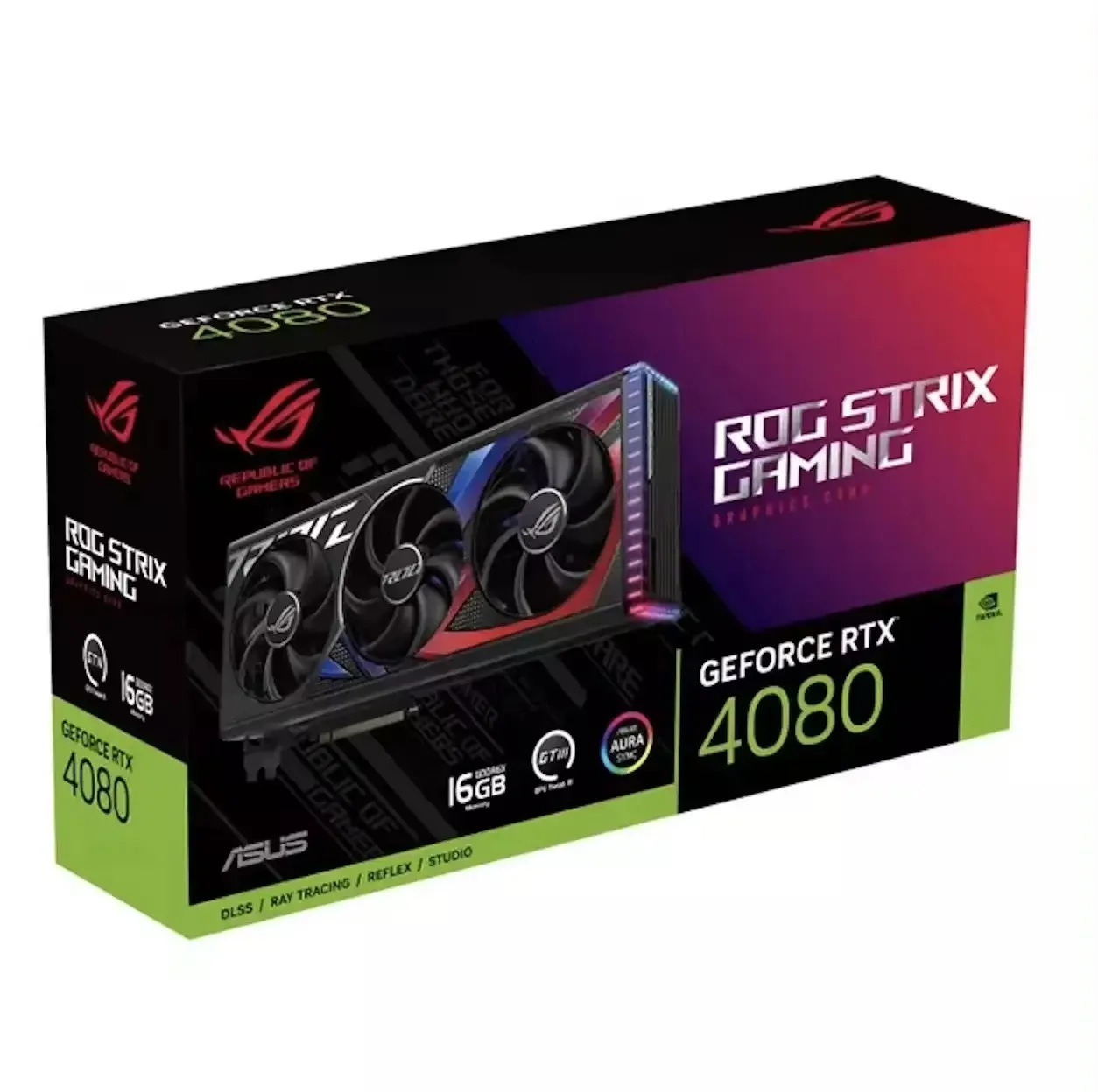 NEW ROG STRIX RTX4080 Gaming 16GB GDDR6X GPU Graphics Card GeForce RTX 4080