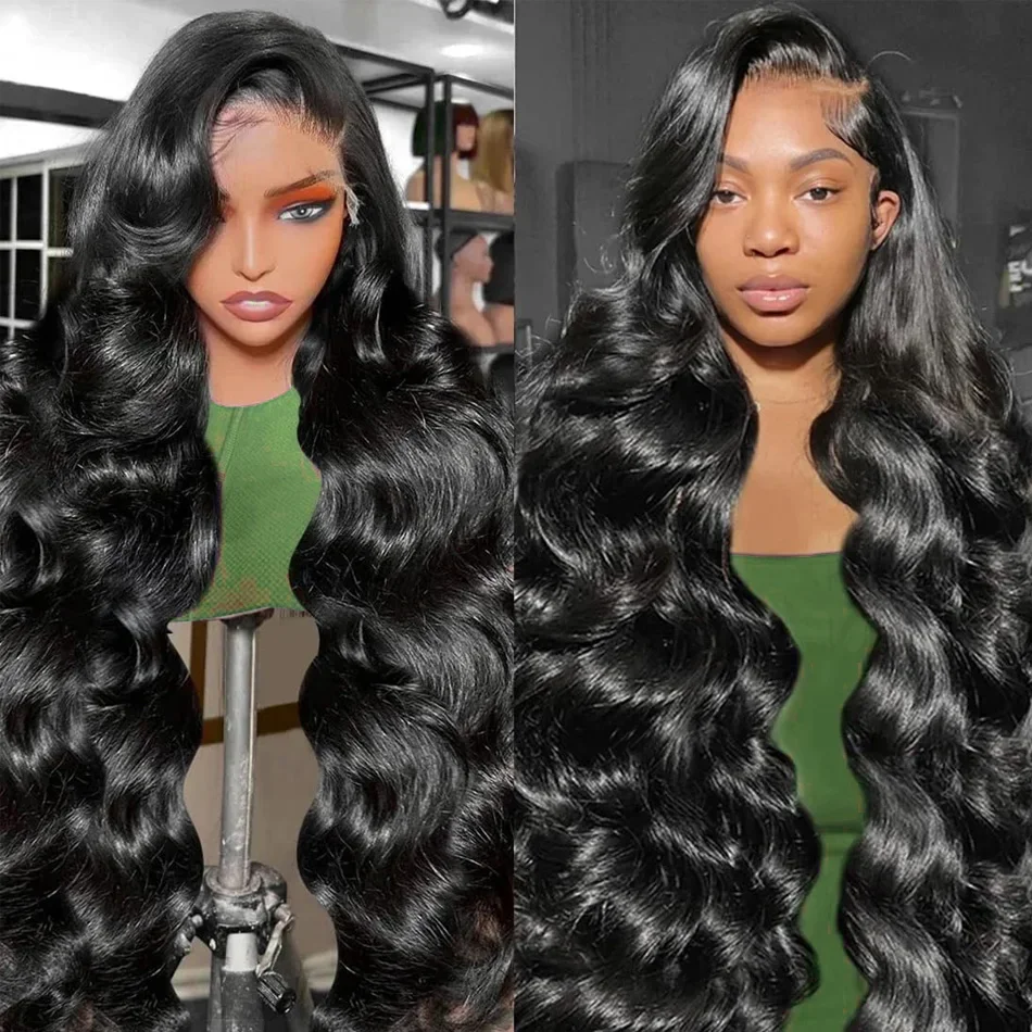 

30 40 Inch 13x4 13x6 Body Wave Lace Frontal Wig HD Transparent Lace Front Wigs Human Hair Brazilian Human Hair Glueless Wigs