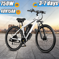 Rincc RN50 Electric Bicycle 1000W Peak Motor 48V15Ah Battery Adult City Road Electric Bike 29 inch Tires Mountain Off-Road Ebike