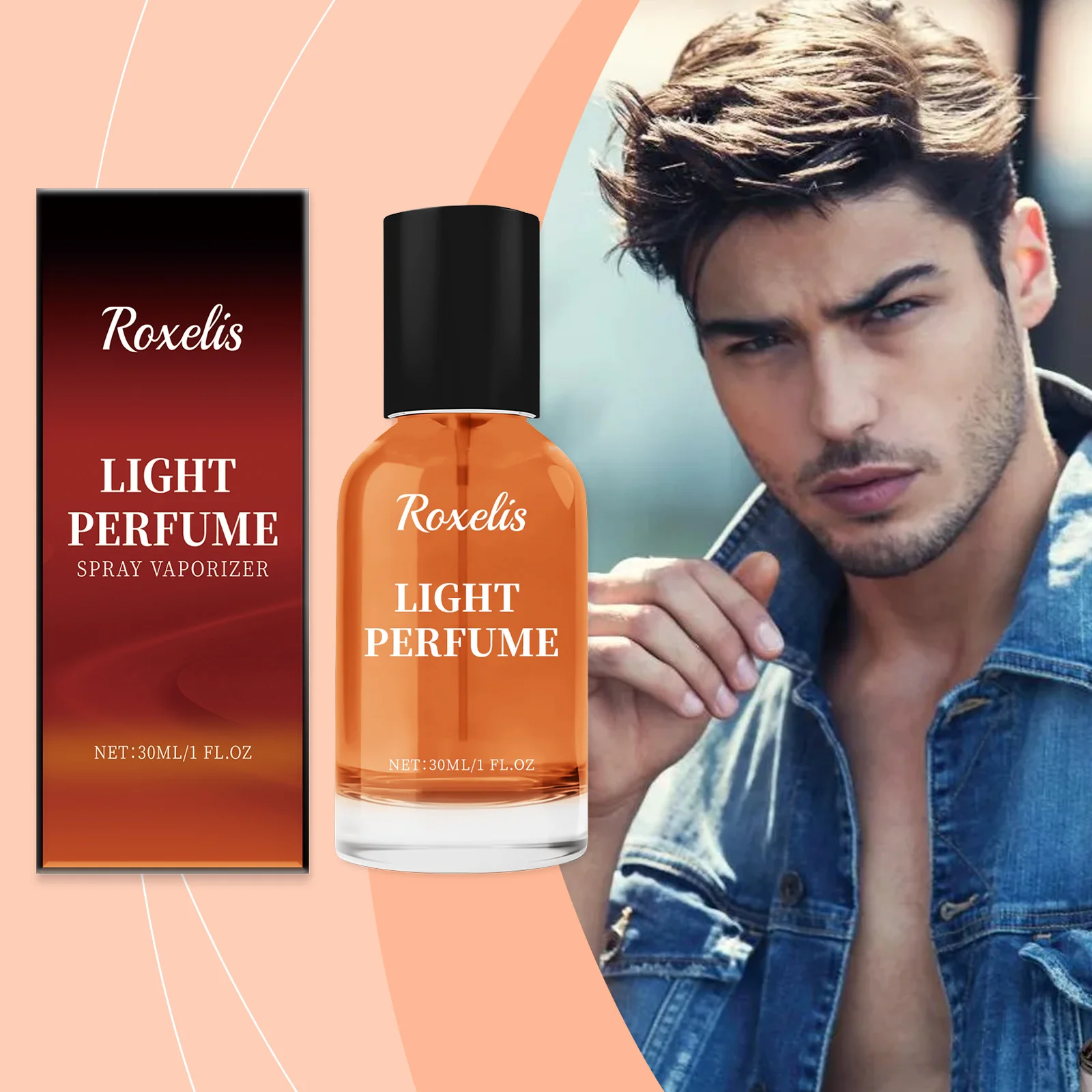 

Roxelis Eau De Toilette Cologne Natural And Lasting Charming Fresh Fragrant Elegant Portable Lovers Dating Niche Perfume