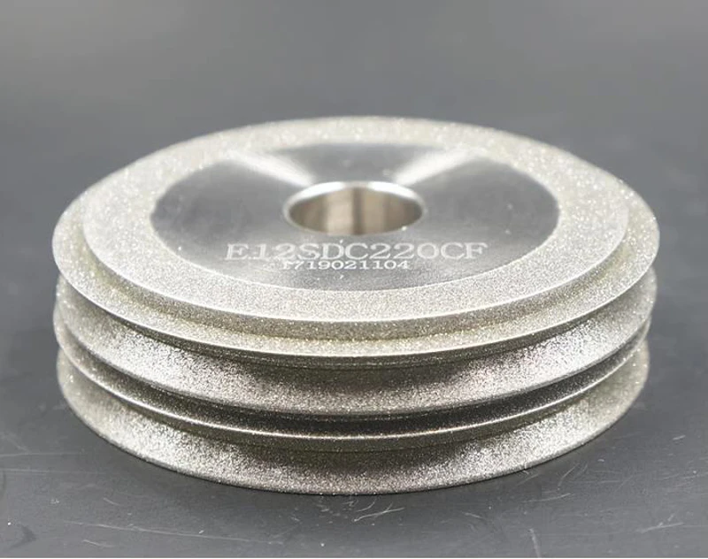 E12SDC220 für Liyou Fräser-Schleifmaschine Diamantschleifscheibe E20SDC180ERM12S zum Schleifen von legiertem Stahl – Detail 8