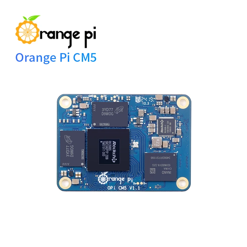 Orange Pi CM5 RK3588S 8GB RAM LPDDR4/4X 32GB Emmc 2*2.5G Ethernet WiFi-5+BT5.0 with BLE Development Board