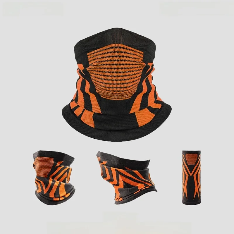 AliExpress Neck Warmer Bicycle Cycling Scarf Hiking Breathable Mask Outdoor Windproof Thickened Mask Bib Sports Face Bandana Mask Cover