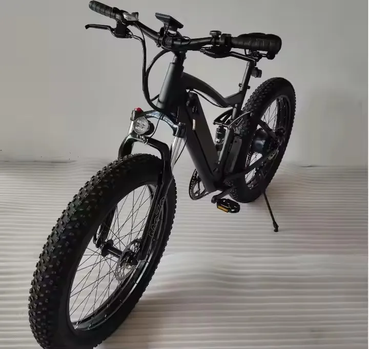 1000w 48v 17.5ah electric fat bike 26