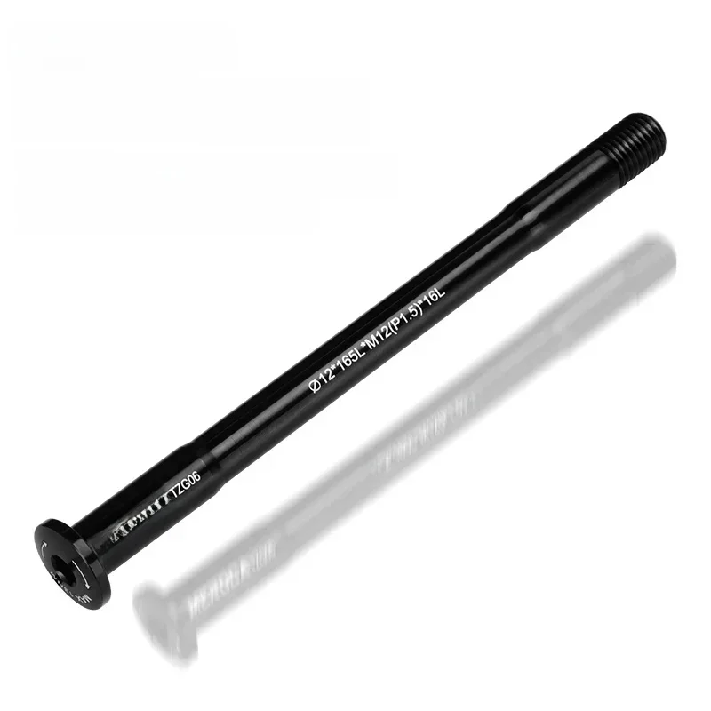 AliExpress NONE Bike Thru Axle Rod For MTB Road Bike12mm 15mm P1.5 Front Rear Hub Thru Axle Fork Shaft 15x100 12x142 12x100 12x148 15x110