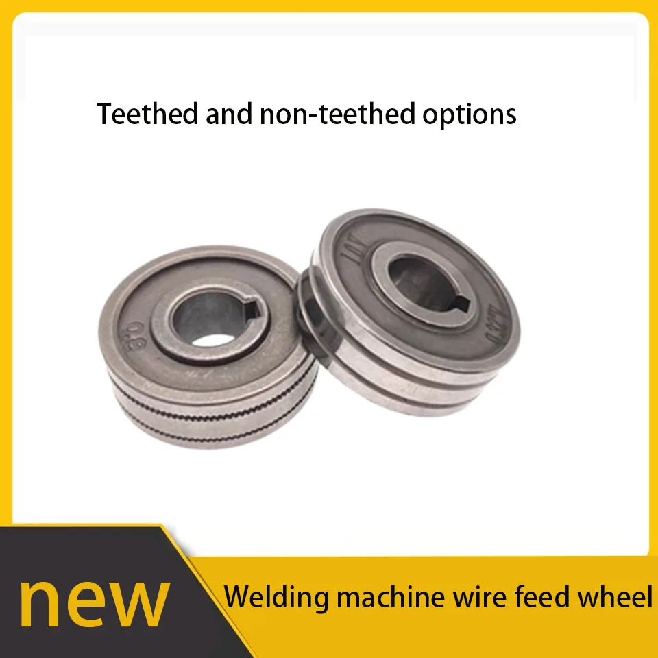 New Wire Feed Wheel 0.6 0.8 Two-guaranteed Welding All-in-one Machine 5kg Welding Machine Wire Guide Wheel With Teeth 30*10*10mm