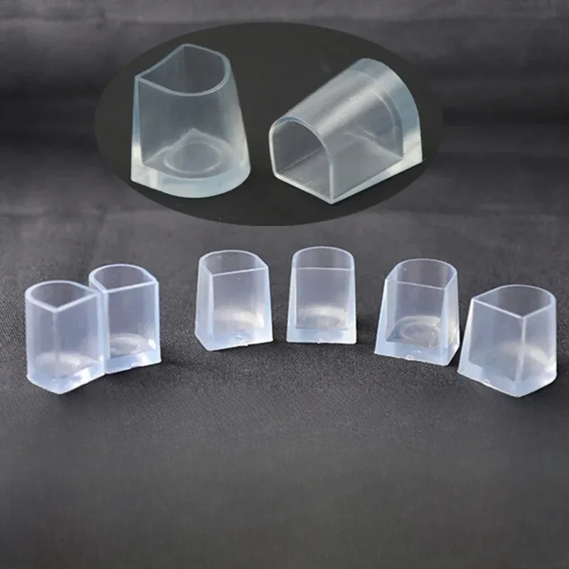 Les talons hauts comprennent des talons de danse latine antidérapants comprennent un kit de nettoyage de chaussures, des talons, des crampons en silicone