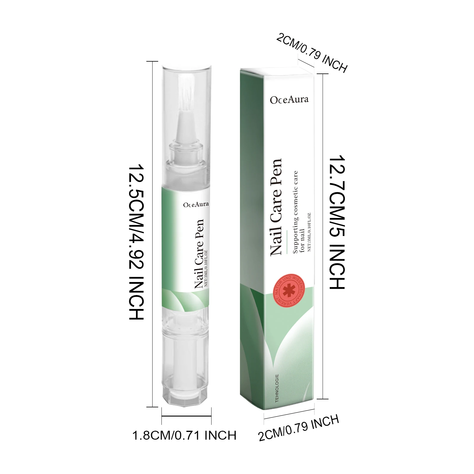 Stylo de soin des ongles naturel, prévient les fissures, hydratant, nourrissant en profondeur, soulagement de l'inconfort, renforcement de la Structure des ongles, stylo à huile