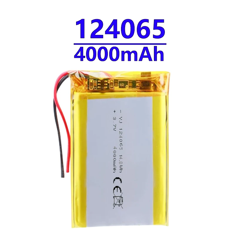 124065 3.7V 4000Mah… - image