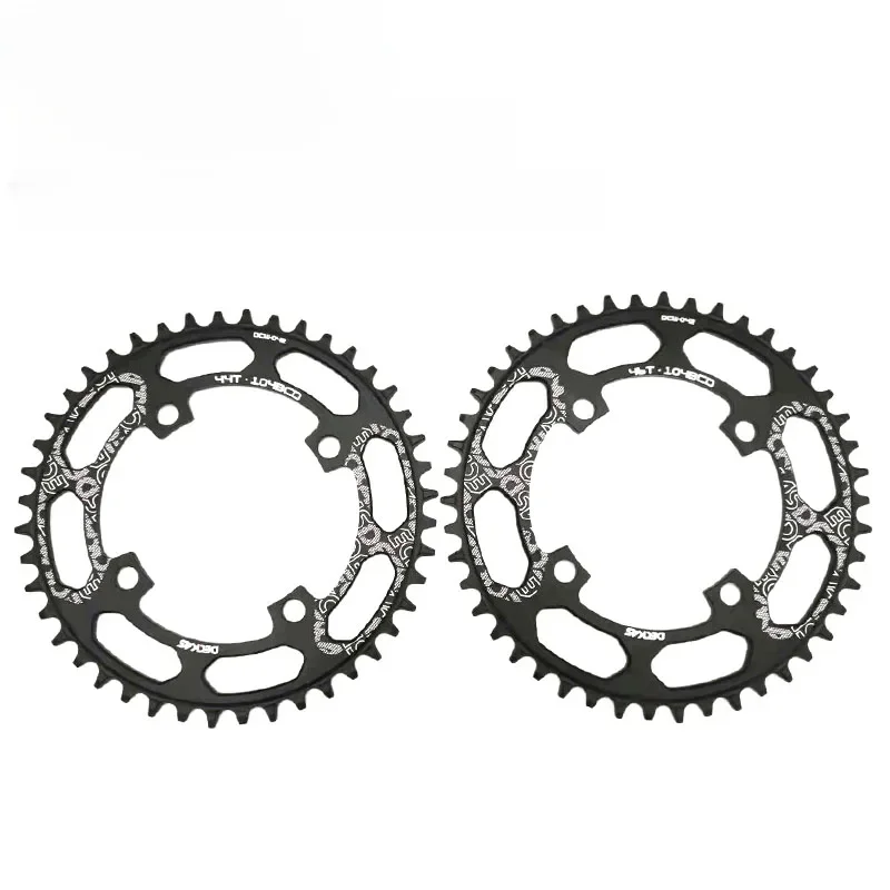 AliExpress Deckas Round Bike Chainring 104BCD 32 34 36 38 40 42 44 46 48T 50 52 Tooth MTB Bike Mountain Bike