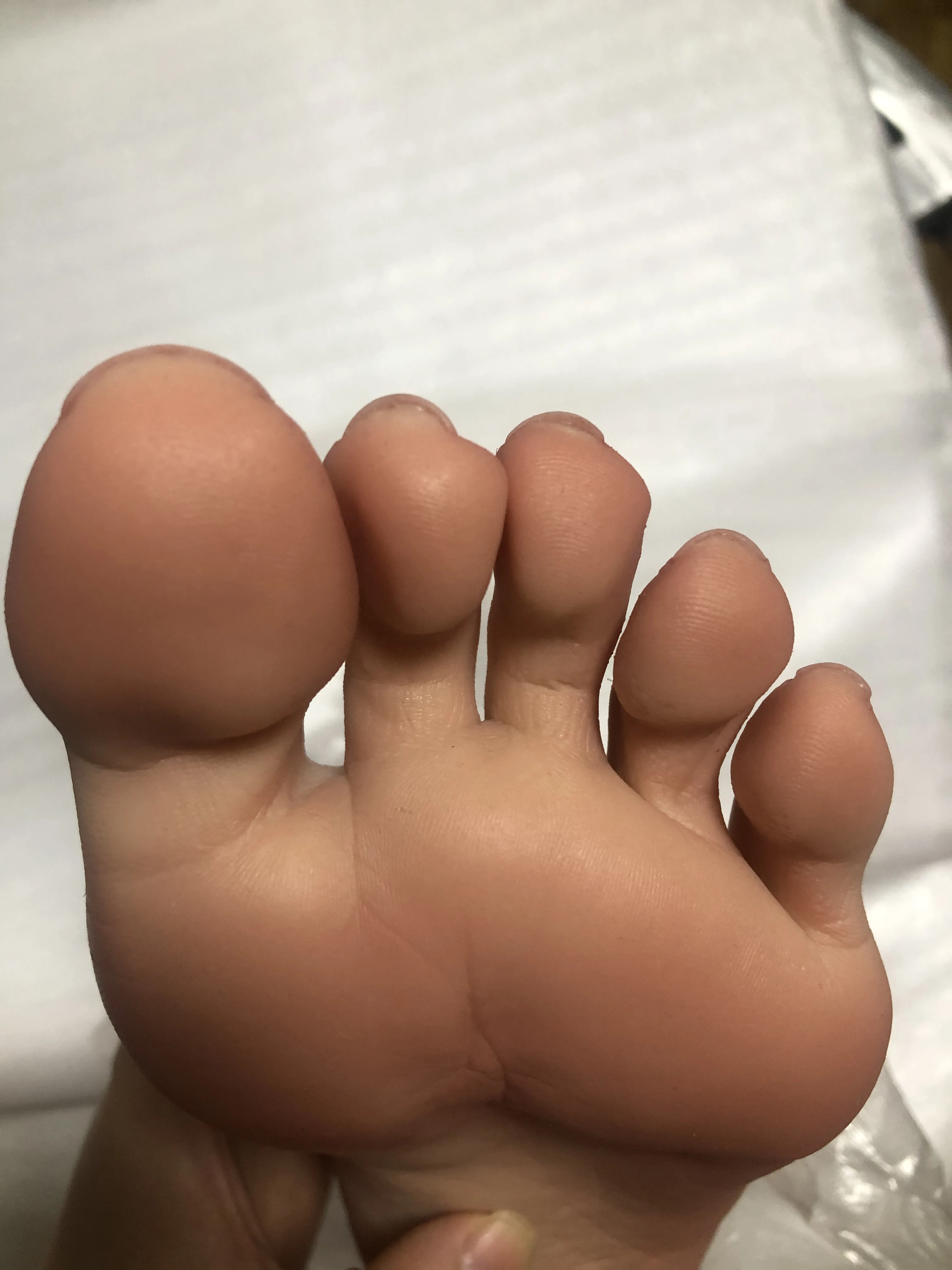 Realistisches weibliches Fußmodell, Silikon-Mannequin-Füße, für Nagelkunst, Schuhe, Socken, Zehen, Knöchel, Dummy, menschliche Füße Z3818, links