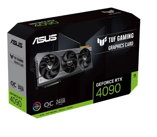 Asus-TUF GeForce Gaming graphics card, RTX 4090 OC, 24GB, new, original