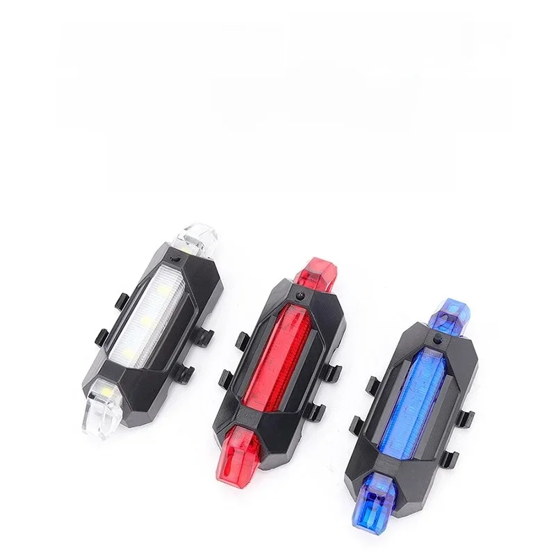AliExpress NONE Rechargeable Bicycle Tail Lights Night Riding Safety Warning Lights Tail Lights LED Bicycle Lights Cycling Equipment