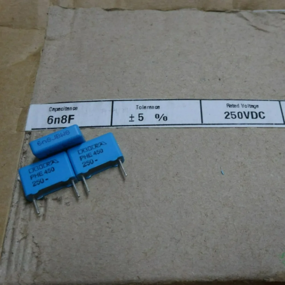 

10pcs/lot RIFA PHE450 0.0068uf 250V 6.8nf 6n8 6800pf 682 J Brand New 10mm Film Capacitor