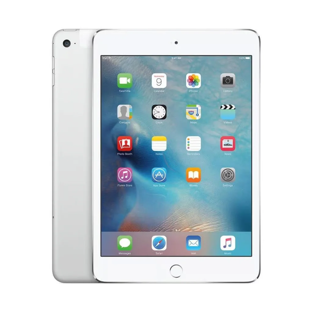 Apple-Tablette iPad Mini 4 Débloquée et Originale, Wifi/3G, 2 Go de RAM, 16 Go/32 Go/2015 Go, Puce Dean A8 128, 7.9, Nouveauté 95%