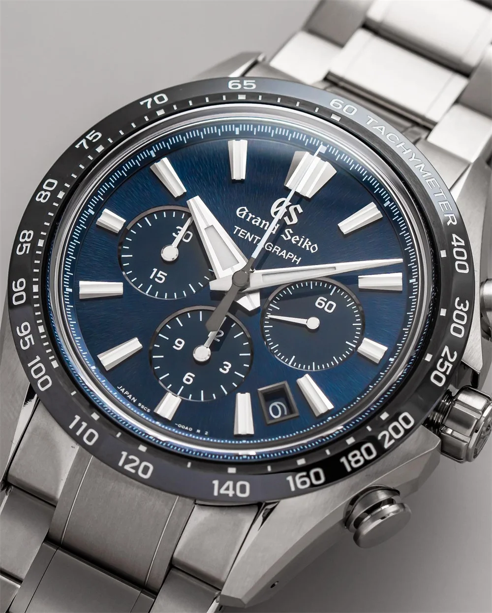 Nueva colección Grand Seiko Evolution 9 SLGC001 Reloj de pulsera informal de cuarzo no mecánico con cronógrafo para hombre con caja