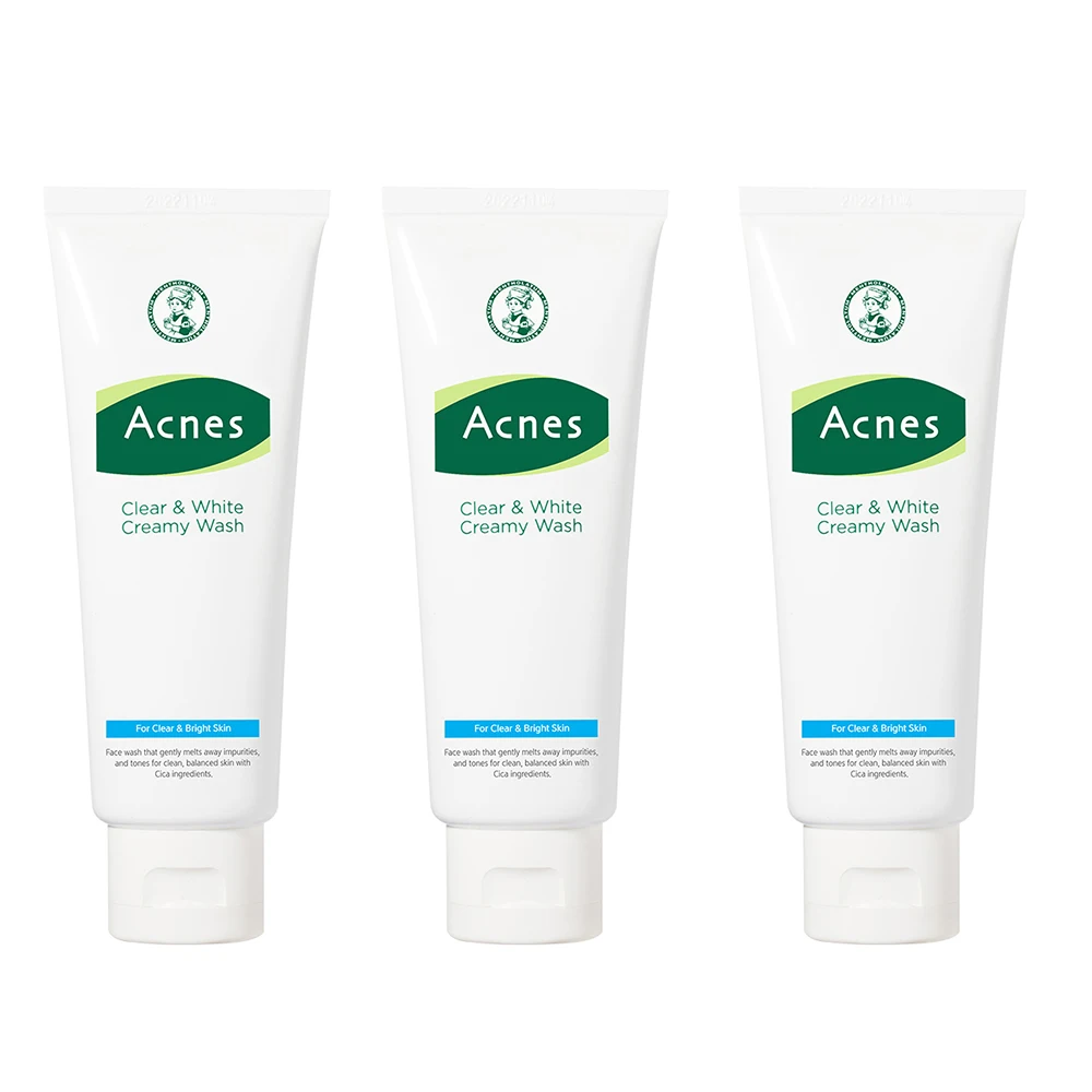 100g x 3 pieces of Arknese-clean-and-white Creme Washes