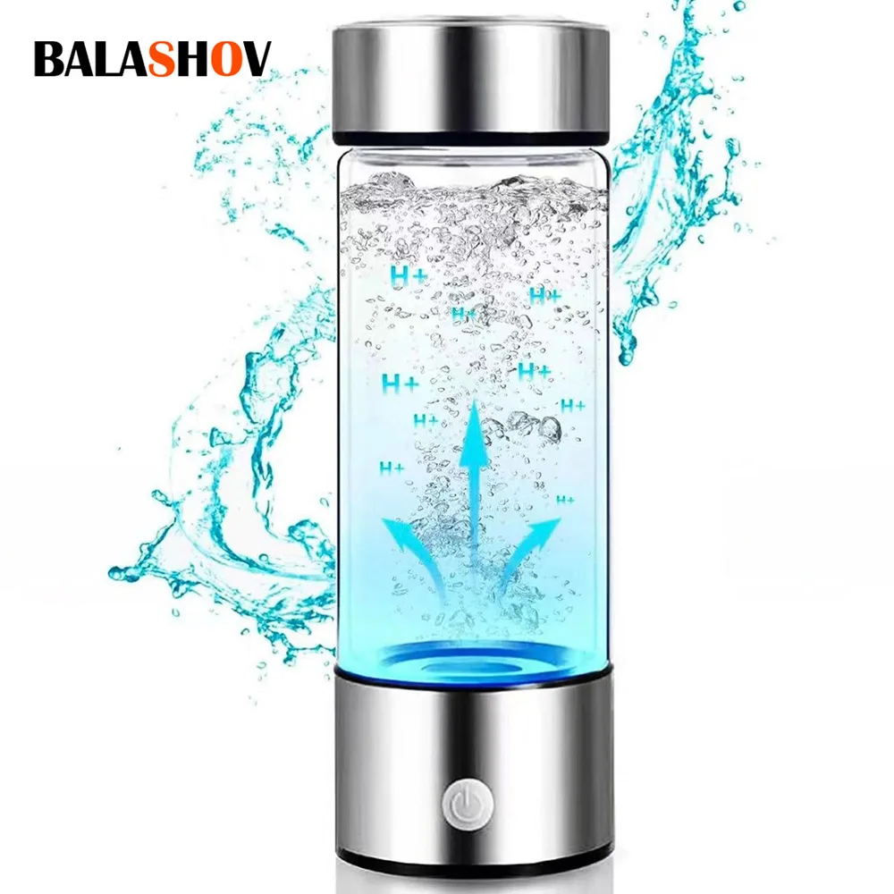 420ml Hydrogen-Rich Water Cup Electric Hydrogen Rich Water Generator Titanium Quality Filter Antioxidant Lonizer WaterCup