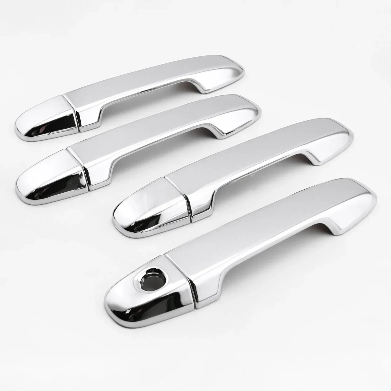 ABS Chrome Car Exterior Door Handle Cover Trims Protector For 2017-2024 Subaru Forester Impreza XV Crosstrek Accessories