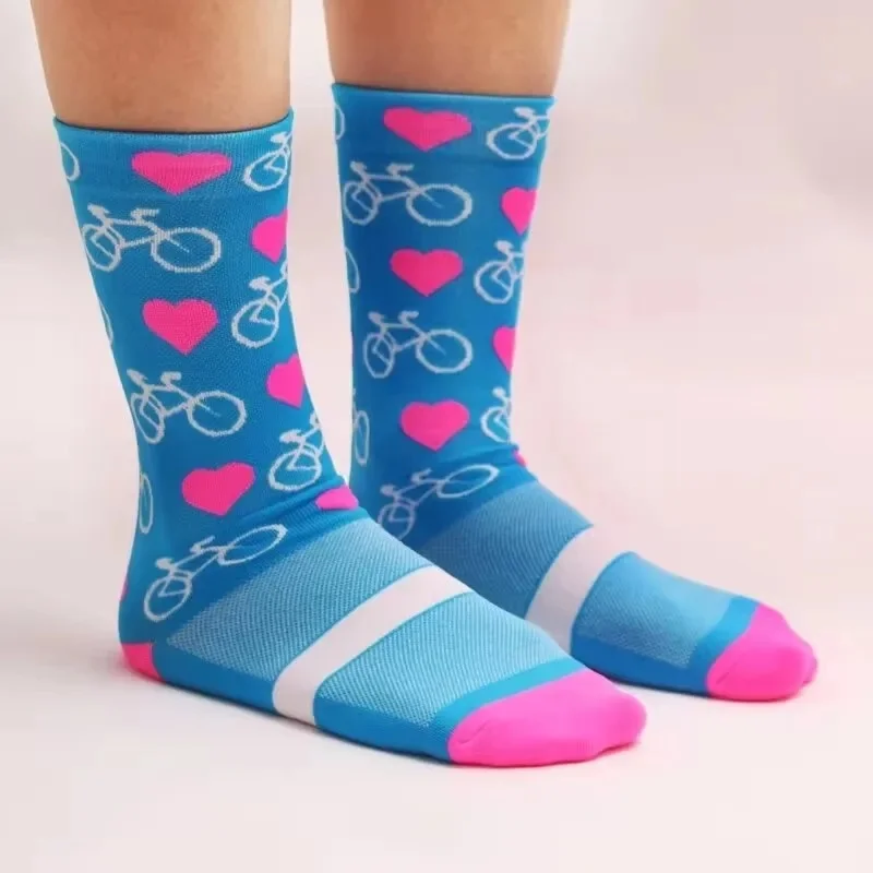 AliExpress NEW SPORTS High Elastic Breathable Speed Dry Sweat Absorption Bicycle Sports Cycling Socks