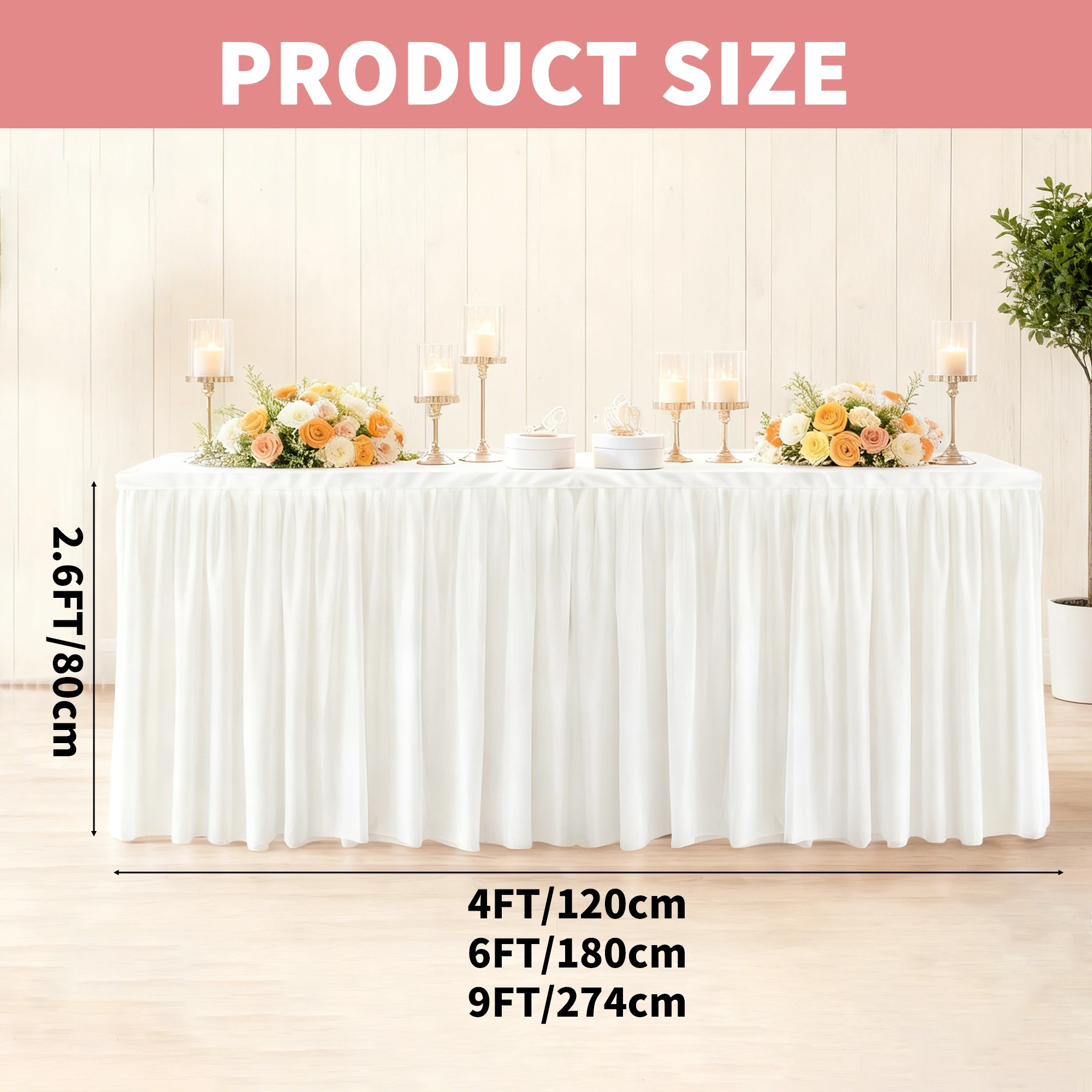 Thumbnail 2 - #11 Latest Table Skirts Offers