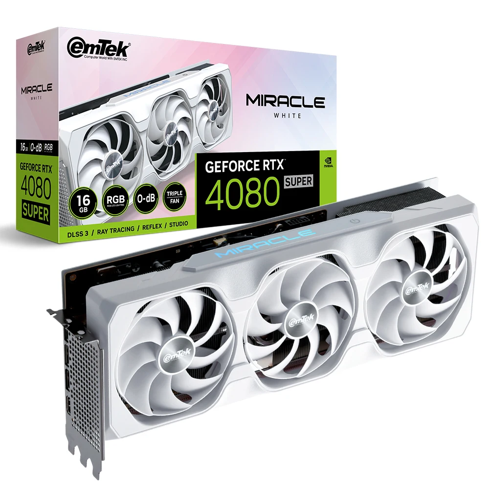 IMTECH GIFOS RTX 4080 SUPER MIRACLE WHITE D6X16GB