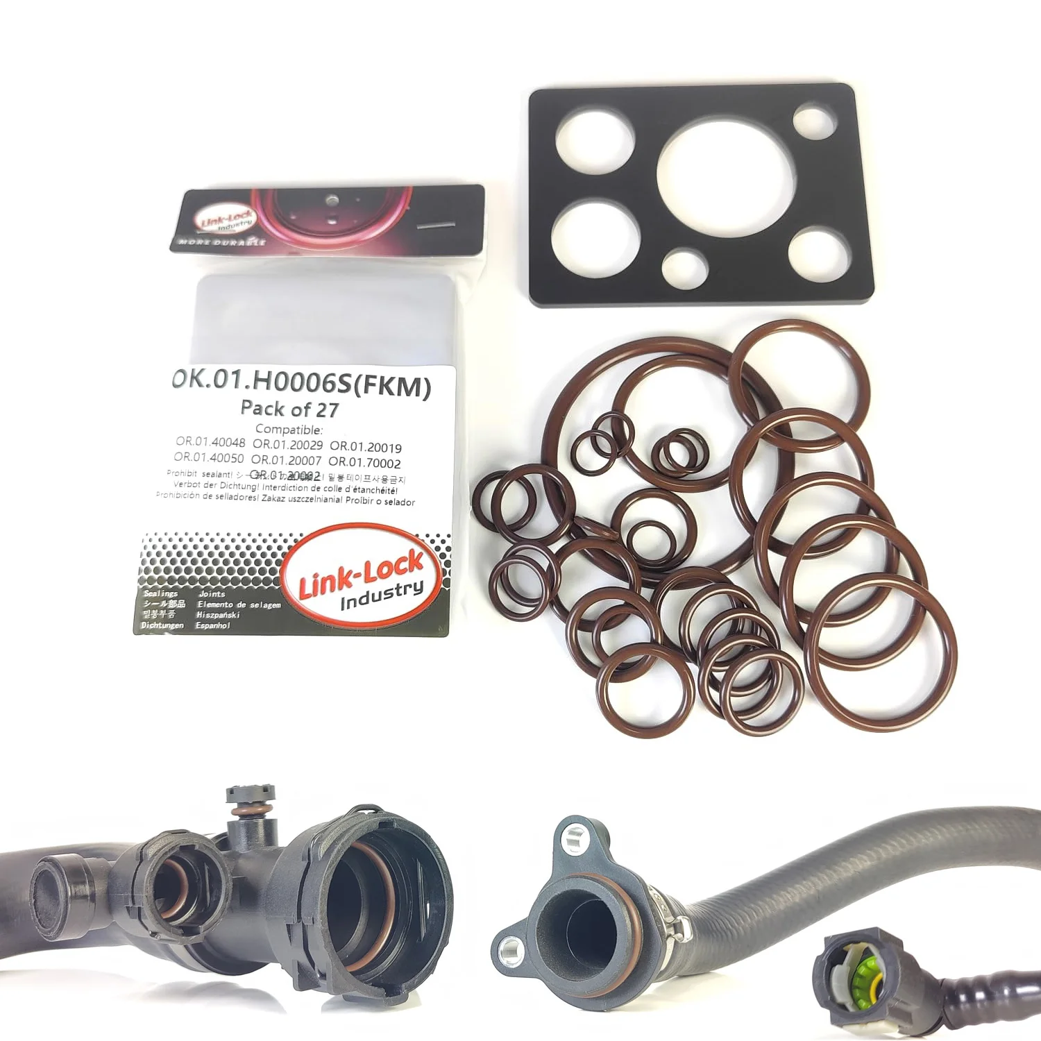 27PCS Fkm Viton OK.…