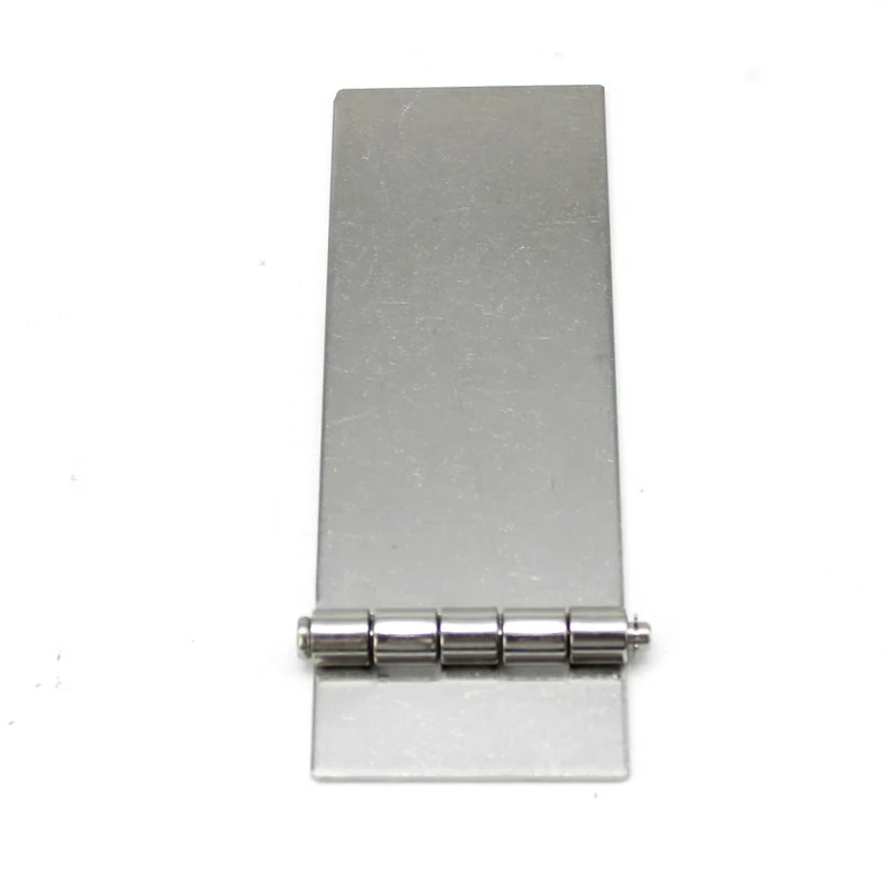 Stainless Steel or Iron Hole-free Welding Hinge With Long Pivot Folding And Control Cabinet Hardware Fittings