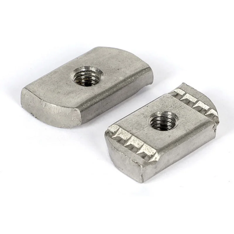 20PCS Stainless Steel Strut Channel Cone Nuts Without Spring M6-M12 Solar Panel Installation Fasteners