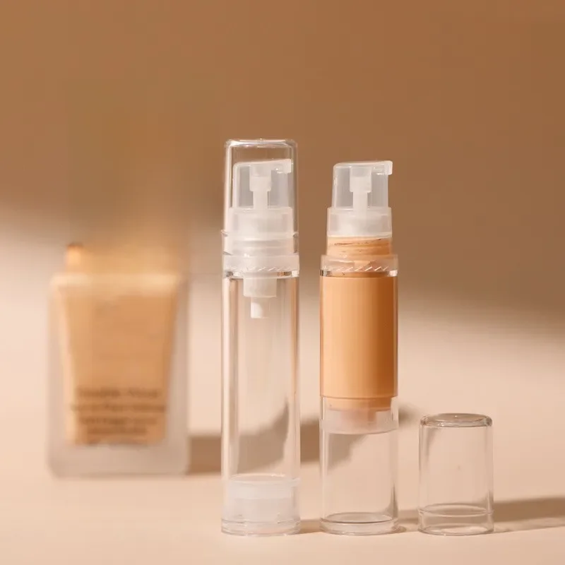 Mini bouteille de voyage de fond de teint liquide, outils de reconditionnement 191 de fond de teint cosmétique, pompe sans air portable, 5ml, 10ml, 15ml