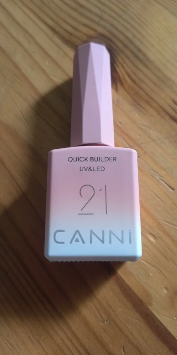 CANNI Nail Gel Polish HEMA/TPO FREE Extension UV Gel Builder Nail Gel In Bottle Semi Permanent Rubber Base Self-leveling Gel photo review