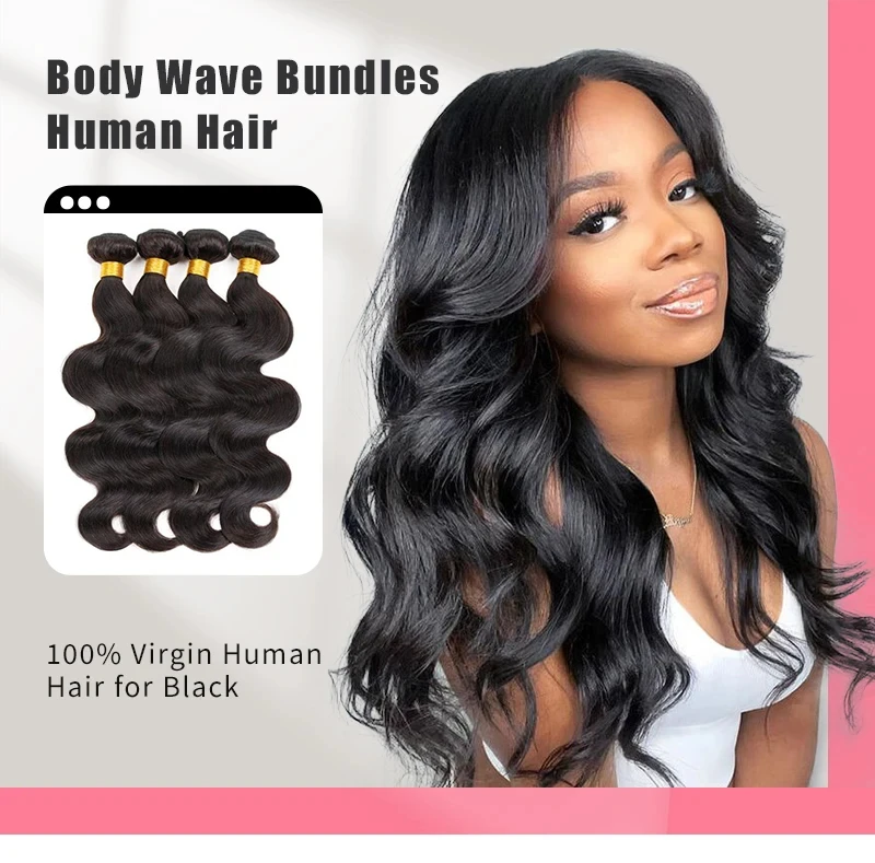 30 36 40 Zoll Körperwelle Bundles Menschliches Haar 16A Brasilianische 100 % Menschliches Haar Bundles 1/4/5/6 PCS Reine Raw Weave Extensions Bundles