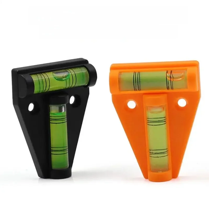 Mini Instrument de mesure du niveau à bulle de Type T, calibrateur de niveau Triangulaire de type T, outils de mesure de coque à bulle, 1 pièce