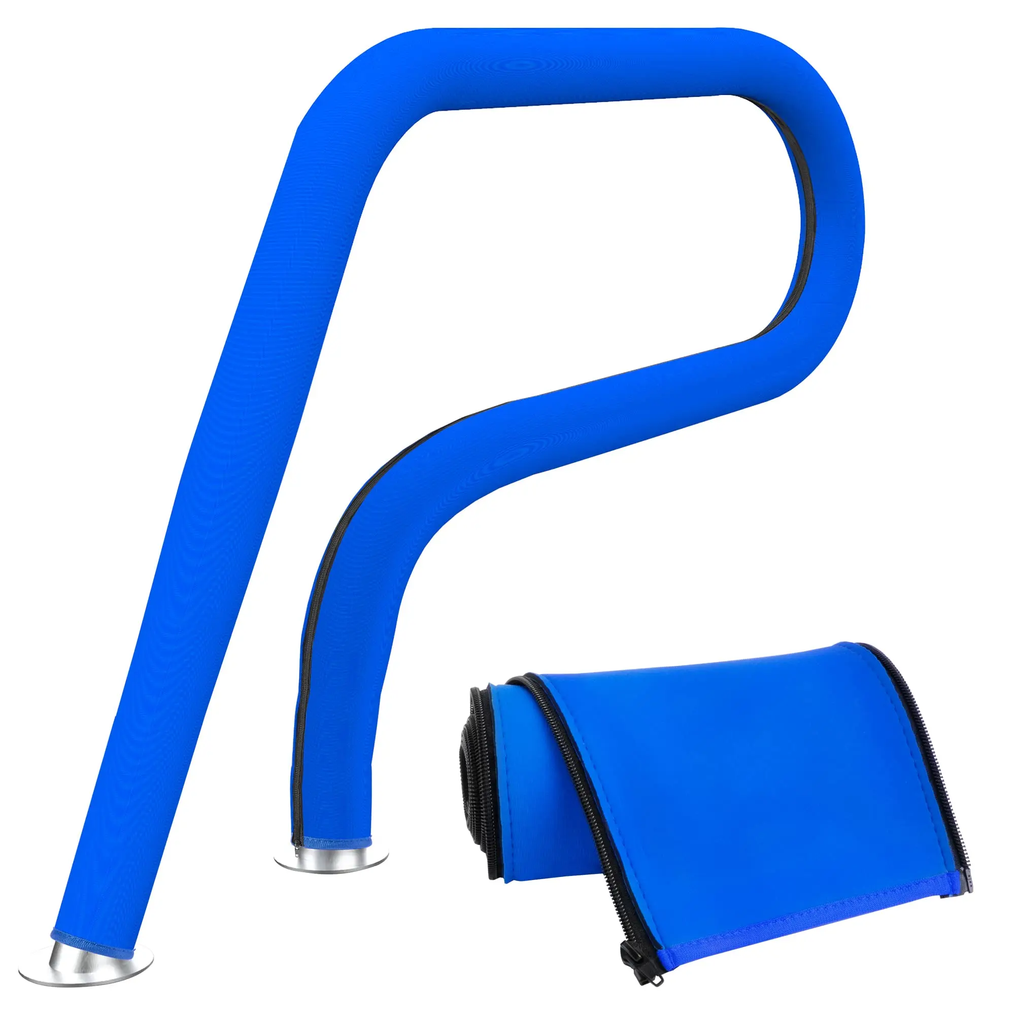 

Pool Handrail Cover with Zipper, Swimming Pool Hand Railing Covers Anti-Slip Anti-Scald Safety Ladder Rail Grip Sleeve