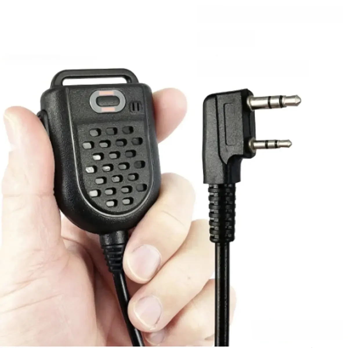 Mini HYT Walkie Talkie PTT LED Mikrofon z głośnikiem na ramię do radia dwukierunkowego KENWOOD TK-3107 BAOFENG BF-888s UV-5R GT-3TP — zdjęcie 2