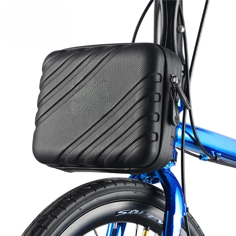 AliExpress West Biking WEST BIKING Hard Shell Bicycle Front Bag Waterproof Bike Frame Hanging Bag Portable Multifunctional Folding Cycling Accessories