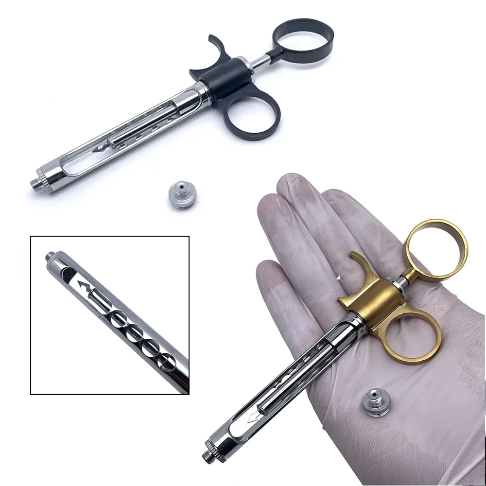 

Professional Aspirating Dental Syringe Stainless Steel 1.8ml Cartridge Pen-Type for Intraligamentary Injection Dentist Surgical