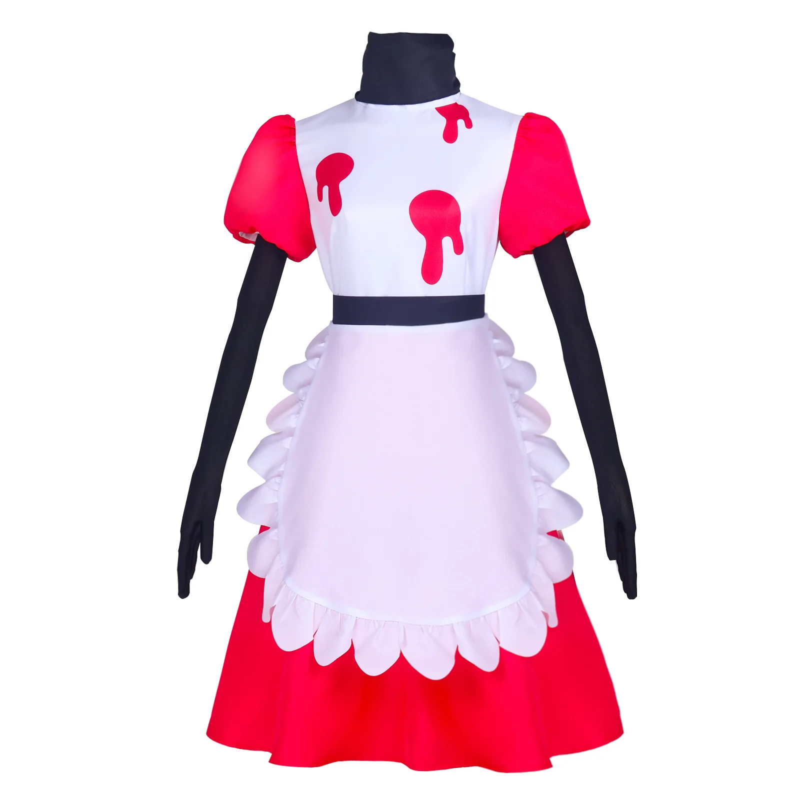 Women 2024 TV Hell Hotal Niffty Maid Cosplay Halloween Costume