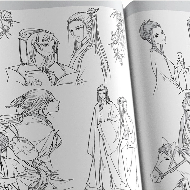 Dadamao Manga Drawing Comprehensive Practice Book - Anime Art Sketch Tutorial with Massive Copying Materials for Beginners