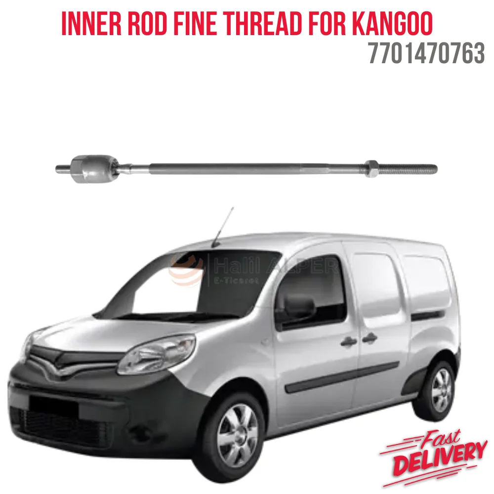 Inner tie rod fine thread for RENAULT KANGOO 2 Oem 7701470763 7701471424 high quality material fast shipping