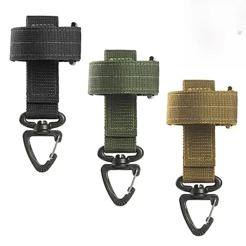 Wielofunkcyjne rękawice nylonowe Hak Rękawice robocze Klips zabezpieczający Outdoor Taktyczna lina wspinaczkowa Camping Wiszący Buck Outdoor Camping — 2