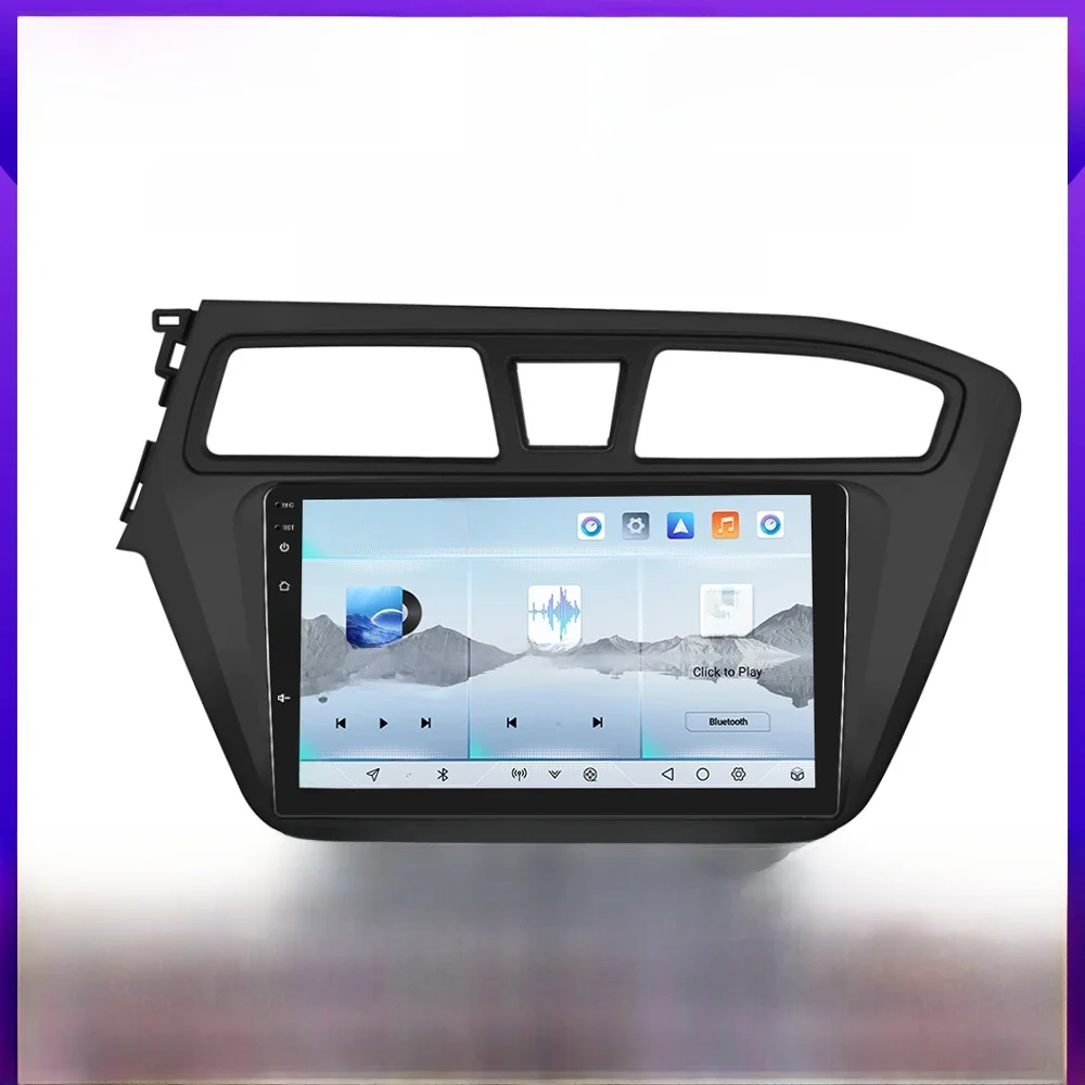 Hikity 8 Core Autoradio Voor Hyundai I20 2015-2017 Multimedia Videospeler Carplay 4G Wifi Gps Bluetooth Navigatie Fm Am - afbeelding 2